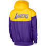 Yellow & Purple Los Angeles Lakers Raglan Hoodie Full-Zip Jacket Yellow & Purple Los Angeles Lakers Raglan Hoodie Full-Zip Jacket