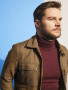 Jack Reynor Film Flora And Son 2023 Ian Suede Leather Jacket