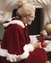 Elizabeth Mitchell The Santa Clauses Carol Calvin Mrs. Claus Red Costume