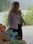 Zibby Allen Virgin River S05 Brie Sheridan Grey Biker Suede Leather Jacket Zibby Allen Virgin River S05 Brie Sheridan Grey Biker Suede Leather Jacket