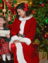 Jessica Szohr Designing Christmas Stella Mrs Santa Claus Coat