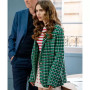 Emily Cooper EmilyIn Paris S02 Green Blazer Emily Cooper EmilyIn Paris S02 Green Blazer