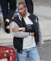 Beverly Hills Cop Axel F Eddie Murphy black Varsity Jacket