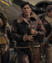 Masters of the Air Harry Crosby Brown Jacket