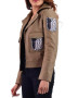 Attack On Titan Survey Corps Khaki Jacket