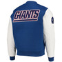 New York Giants Varsity Blue  Jacket