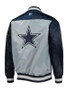 Dallas Cowboys Bomber Full Snap Jacket