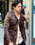 Sebastian Stan A Different Man 2024 Brown  Jacket for men
