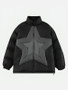Star Patchwork Unisex Jacket