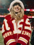 Brittany Mahomes Kristin Juszczyk Red Jacket Brittany Mahomes Kristin Juszczyk Red Jacket