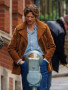 James Norton Bob Marley One Love Brown Coat