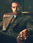 Theo James The Gentlemen Brown Blazer