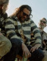 Jason Momoa On The Roam Zebra Print Jacket for men