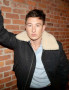 Masters of the Air Barry Keoghan Premiere Black Shearling Jacket