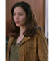 Alyssa Diaz The Rookie Angela Lopez Suede Jacket