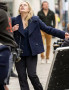 The Veil Elisabeth Moss Blue Jacket for women