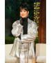 Katy Perry American Idol Silver Coat for women