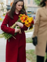 Alexis Bledel Gilmore Girls S05 Rory Gilmore Red Coat