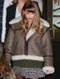 Taylor Swift Brown Jacket for women