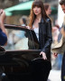Dakota Johnson Materialists 2025 Leather Coat for women