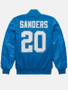 Detroit Lions Barry Sanders Letterman Jacket