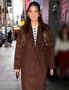 Olivia Munn GMA Studios NYC 2024 Coat