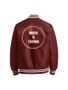 CRSSD Bomber Maroon Jacket for men