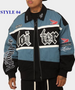 Loiter Racing Varsity Blue Jacket