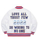 Love All Trust Few White Jacket in 3 Different Colors