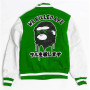Robert Phillipe We Killed Ape Green Varsity Jacket