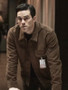 Ryan-James Hatanaka Criminal Minds S17 Brown Jacket for men