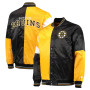 Boston Bruins Letterman Black/Yellow Jacket