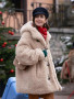 Lily Collins Emily in Paris S04 Sherpa Jacket