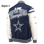 Dallas Cowboys 5 Time Super Bowl Jacket Style 1 Back