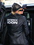 Paris Hilton Infinite Icon 2024 Leather Jacket