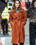 Helen Webb Black Doves TV Series Wool Coat