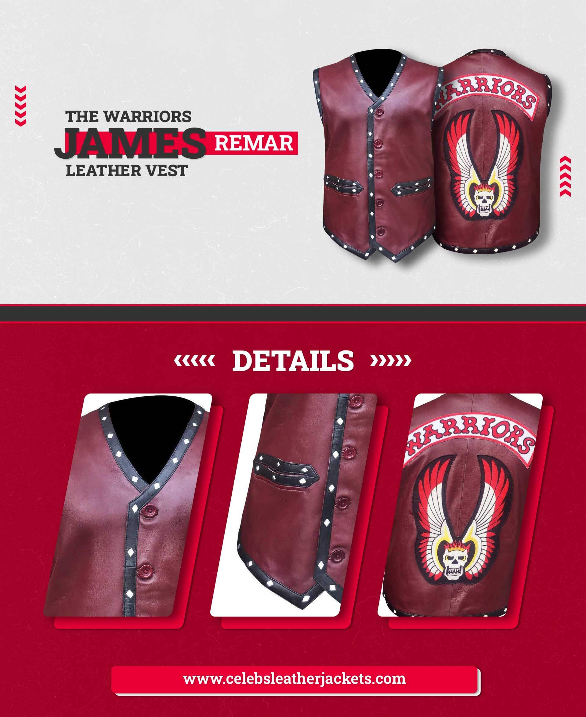 The Warriors James Ajax Vest