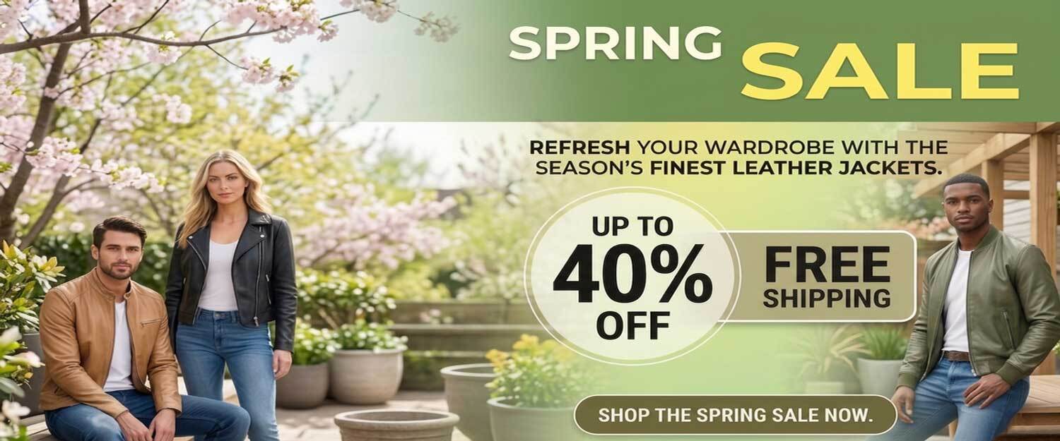 Spring Sale 2026 Celebs Leather Jackets