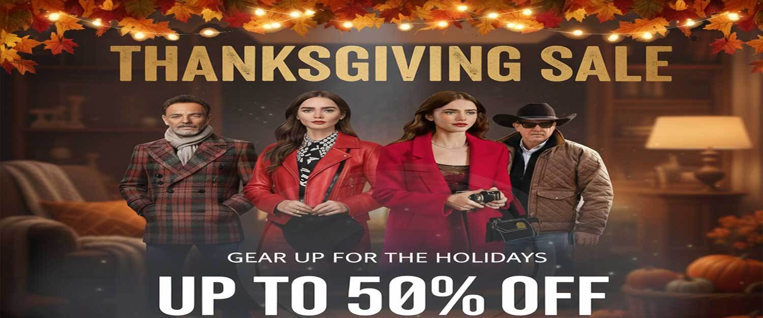 Thanksgiving Sale 2024 celebsleatherjackets