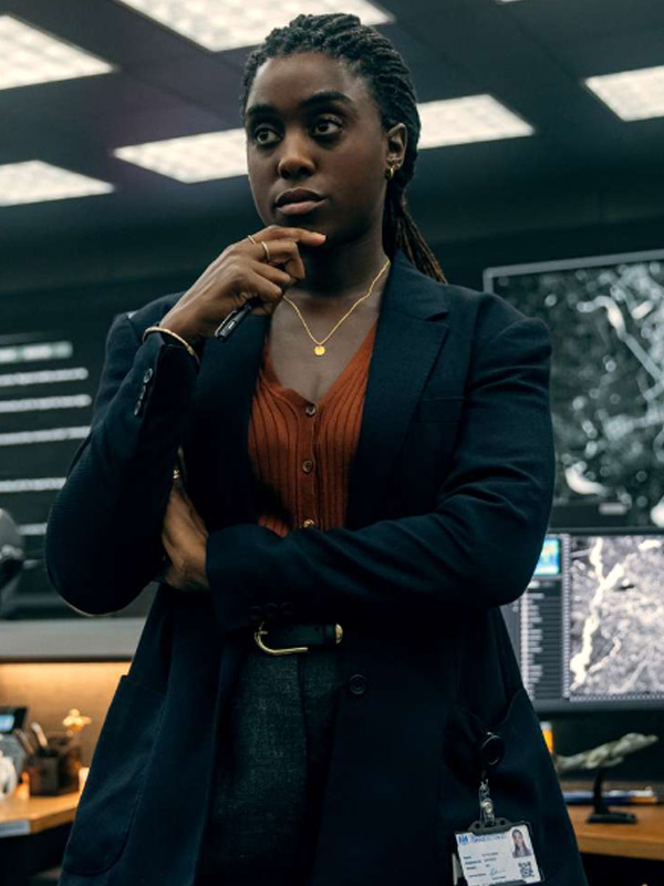 Lashana Lynch The Day Of The Jackal Black Blazer