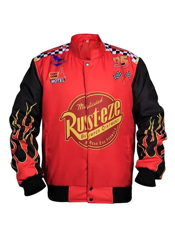 【MCQUEEN】Jacket Disney Pixar Cars Lightning McQueen Racing Jacket - BoxLunch