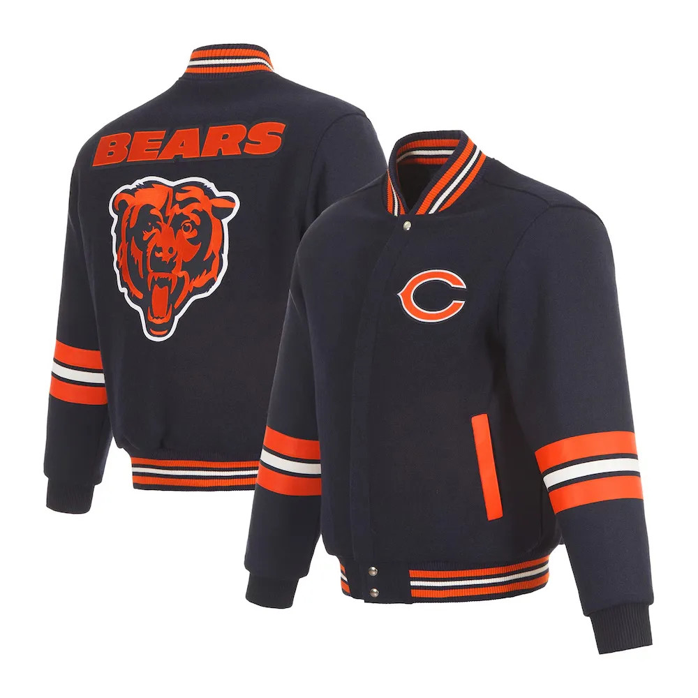 Chicago Bears Farm Tapestry Half Sleeve Shirt Jacket