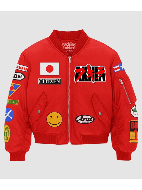 正規品　Skull of Glory Bomber Jacket (red) 正規品 Skull of Glory Bomber Jacket (red) 正規品 Skull of