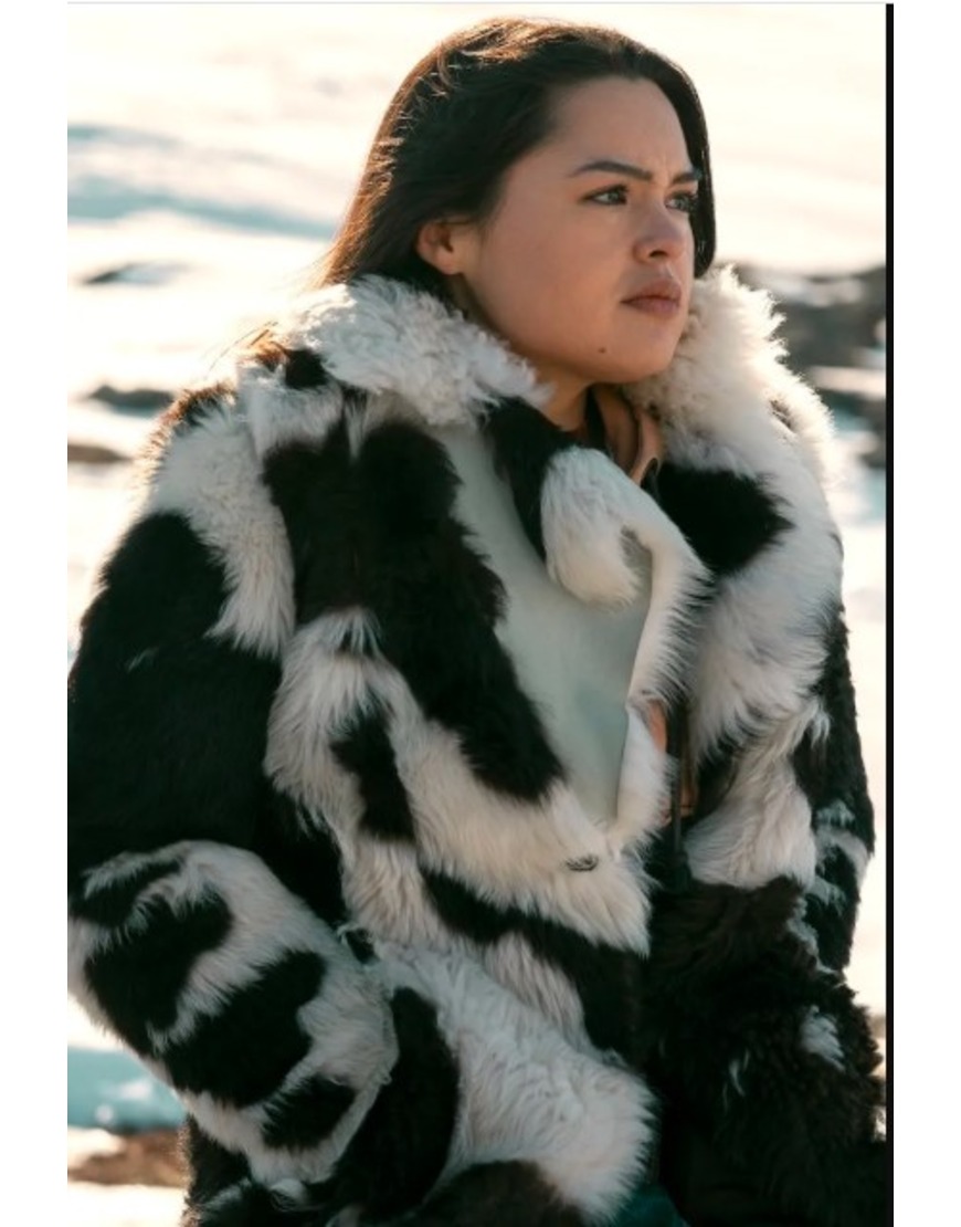 Anna Lambe 2025 North Of North Cow Print Jacket