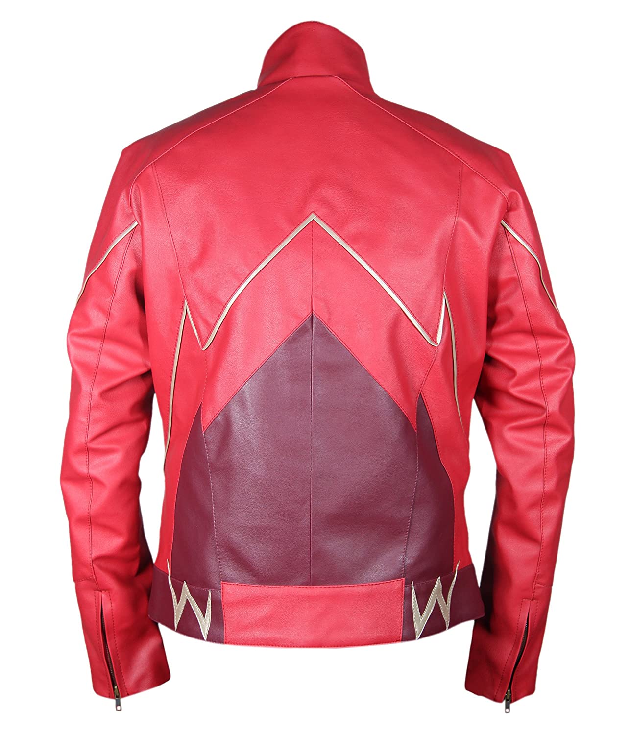 Wild Leather Jacket- Lipstick Red - Lansky Bros.
