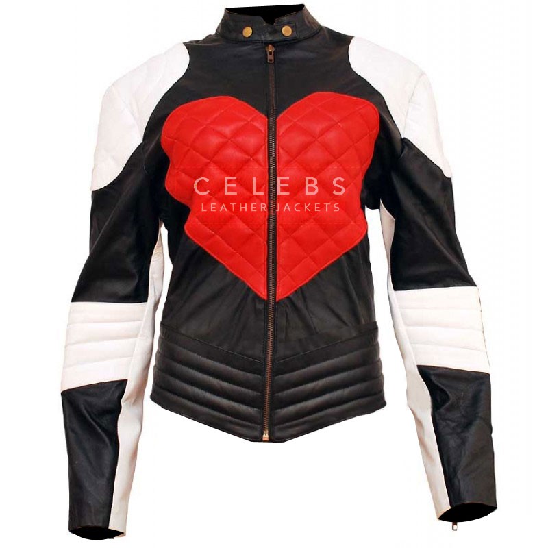 ジャケット・アウター muguet heart pocket leather jacket Kylie Minogue Heart Leather Jacket | Valentine Special