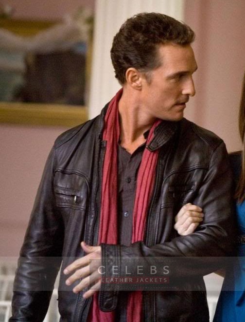 50% Off On Matthew Mcconaughey True Detective Leather Jacket