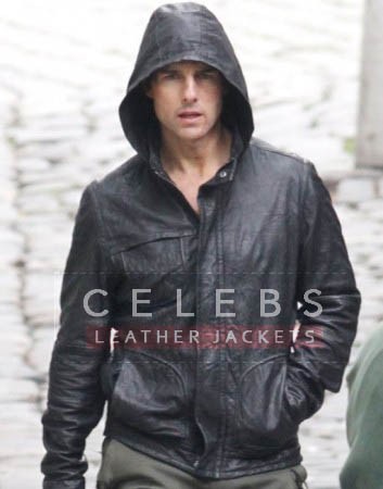 あ*ゆ様 MISSION IMPOSSIBLE ブラックレザージャケット Mission Impossible 4 Ghost Protocol Ethen Hunt Jacket | CLJ