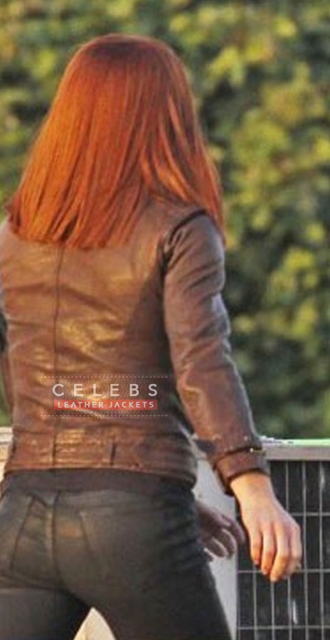 The Winter Soldier Scarlett Johansson Black Widow Jacket