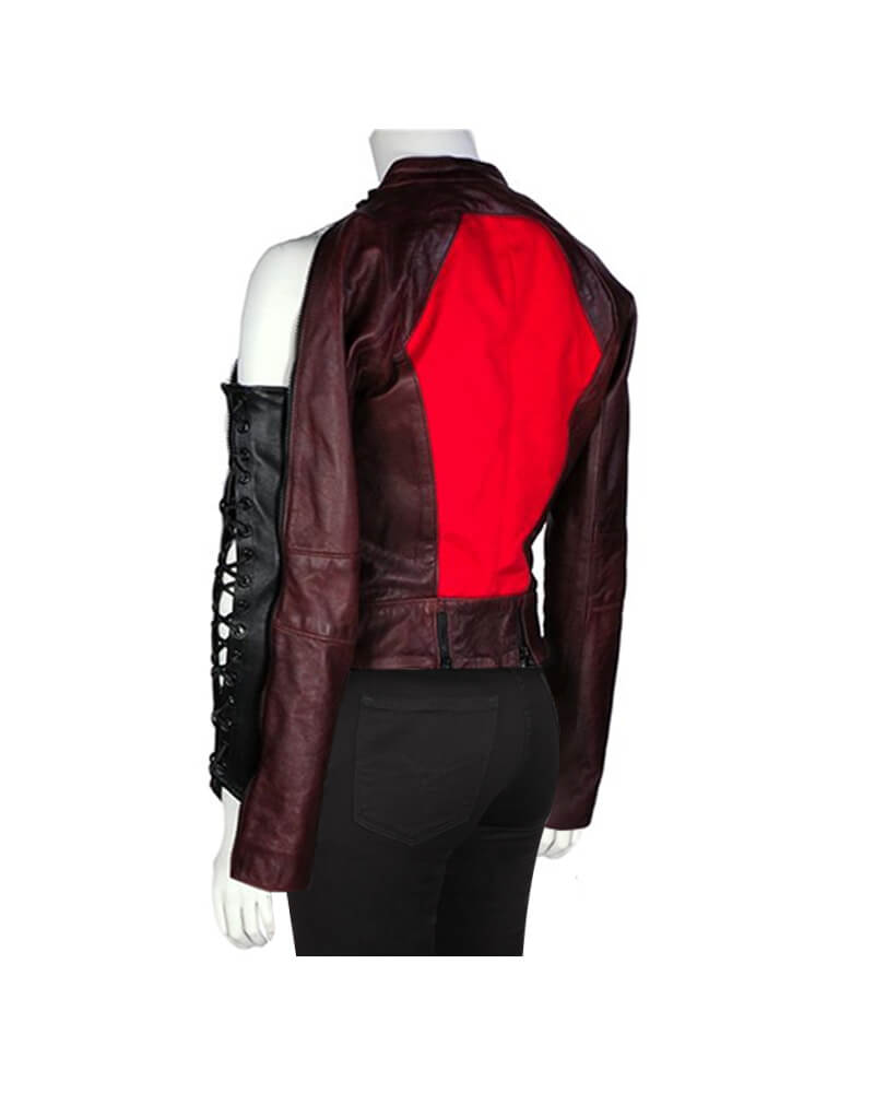 SALE's Abigail Biker Jacket With Studs